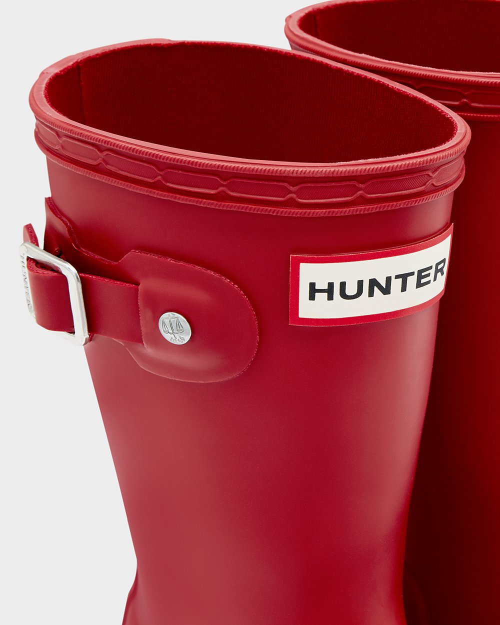 Hunter Original Little Rain Boots - Shop Online Kids Red - MBEIYD452